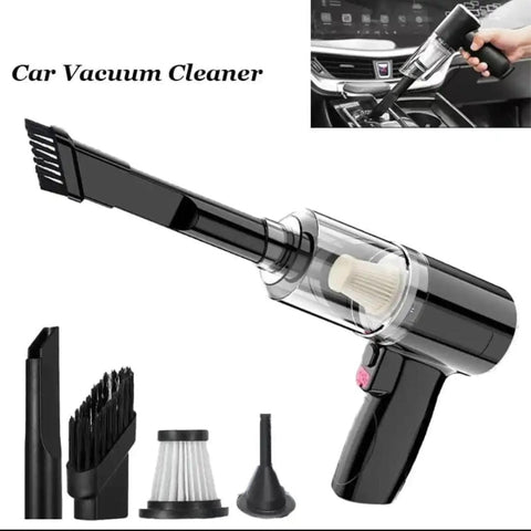3 In 1 Portable Vacuum Cleaner Wireless Hand-held Cleaning For Car Home (As 228)