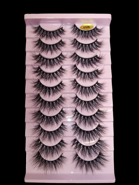 (10 PACK) Mink eyelashes M44