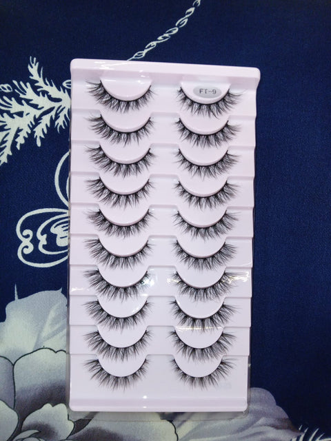 (10 PACK) eyelashes FT 9