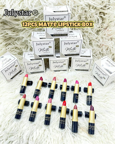(6 Pcs ) Julystar Matte Lipstick Set