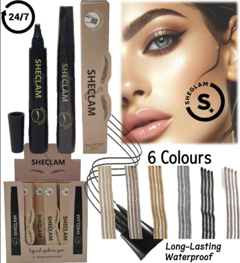 24 Hours Waterproof Liquid Eyebrow Pen