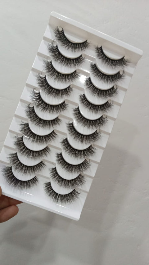 (10 PACK) eyelashes 5d 03