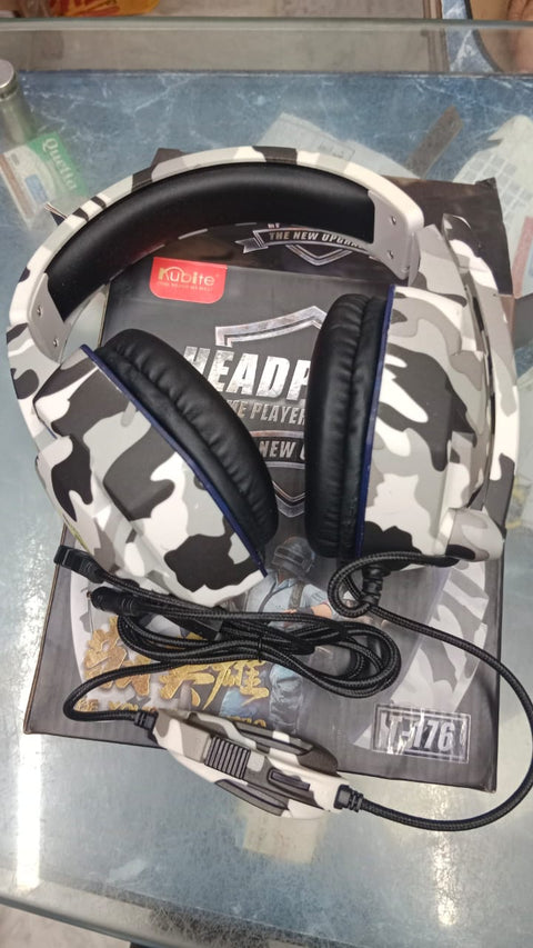 Gaming Headphone T176 Single Pin with Light