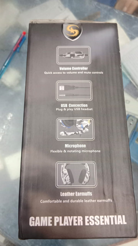 Gaming Headphone T176 Single Pin with Light