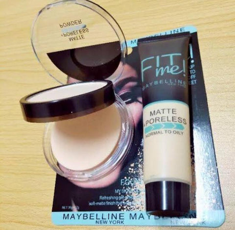Fit me foundation and face powder gift pack