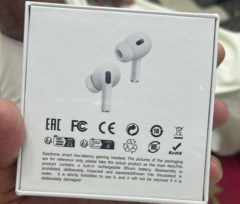 A9 Pro Wireless Bluetooth Headphones ANC Noise Reduction Headset LED Touch Screen Earbuds (random color)