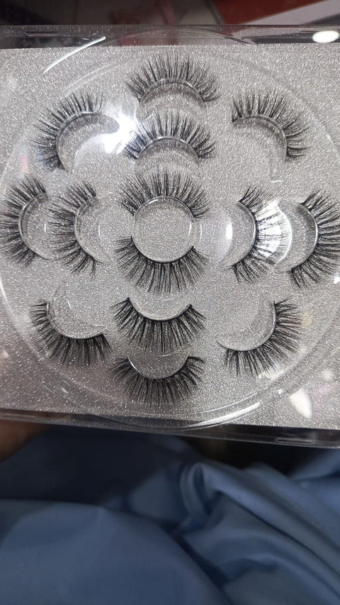 3D Eyelashes 7 pcs Eyelashes for beautiful eyes