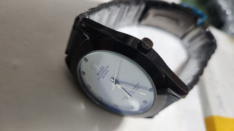 Black Chain Rolex Watch for men  Wrist Watch  (without box )
