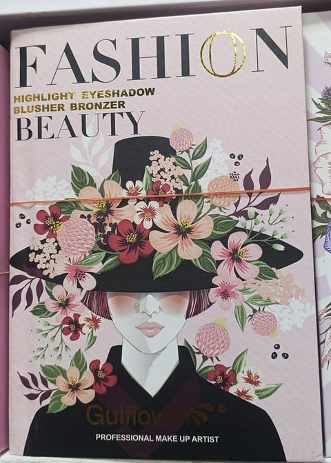 Fashion Makeup Palette Eyeshadow Blush Highlighter Makeup Palette