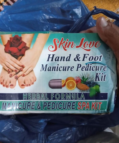 6 step Manicure &amp; pedicure Cream SPA kit