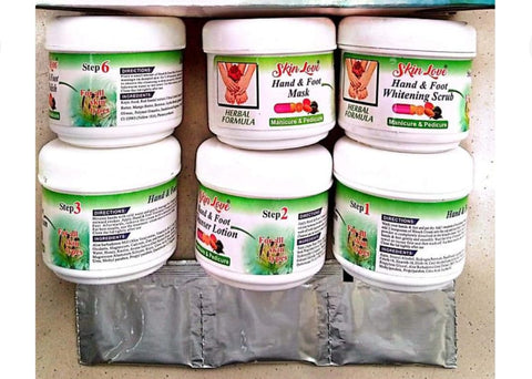 6 step Manicure &amp; pedicure Cream SPA kit