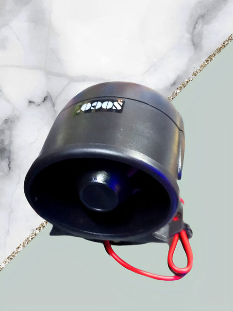 Car Anti-Theft Horn Siren, Horn Alarm 12V Tweeter Alarm Treble Voice Speaker High Decibel Intelligent Voice Alarm