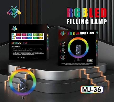 (only ring light) RGB LED Soft Ring Light, RGB Flash Ring Light for Camera Smartphone for Many More