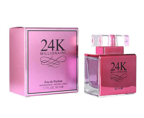 24K  Millionaire Perfume Women's Eau de Fruity Scent 50ml (original)
