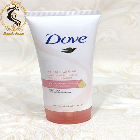 Dove Inner Glow Face Wash Gentle Exfoliating Facial Cleanser Beauty Serum  (100g)
