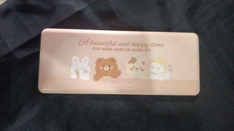 10Pcs   A Beautiful And Happy Time Sexy Pearl Light Lip Gloss Set mini Lip Gloss Set