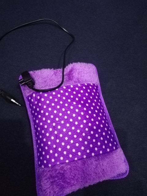 Electric Heating Pad - Heat Pouch Hot Water Bottle Bag Back Full Body Pain Relief Heating Pouch (random color) original with box