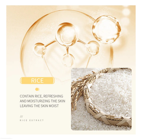 BIOAQUA Rice Raw Pulp Skin Whitening Product - Facial Cleanser (100g)