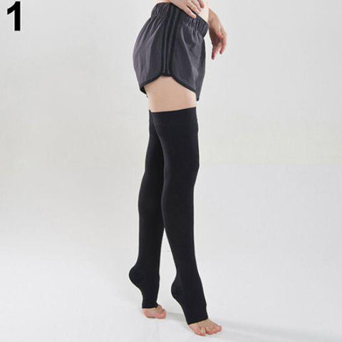 (pair ) School Uniform Dress Warm Woolen lycra Knee Warmers  half foot length (black)