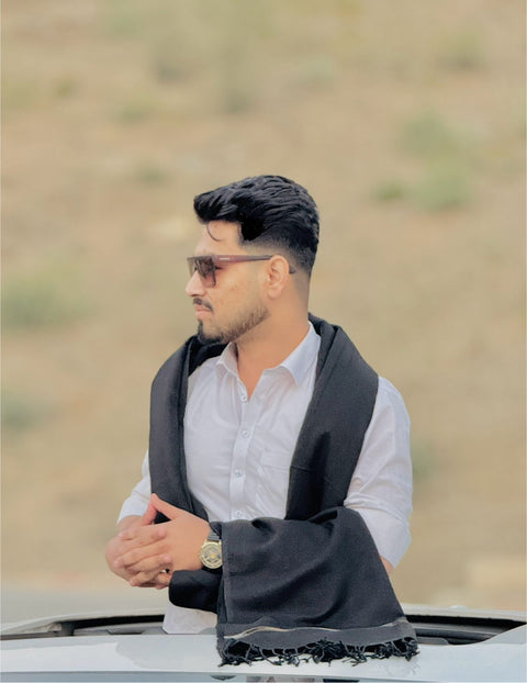 AS Premium Handmade Shawls / High Quality Traditional Wool Shawl For Men