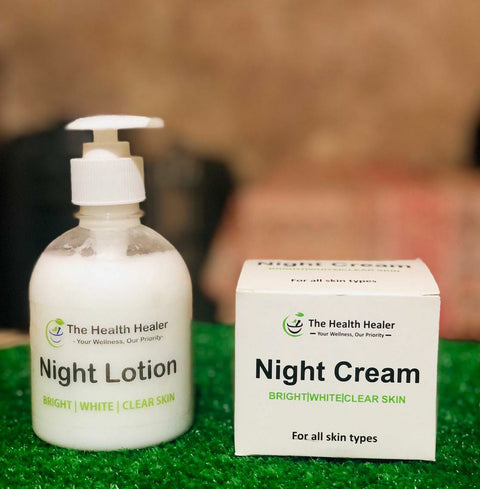 (Pack of 2) Anti Aging Night Cream &amp; Night Lotion Deal