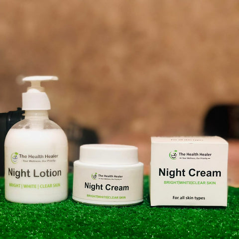 (Pack of 2) Anti Aging Night Cream &amp; Night Lotion Deal