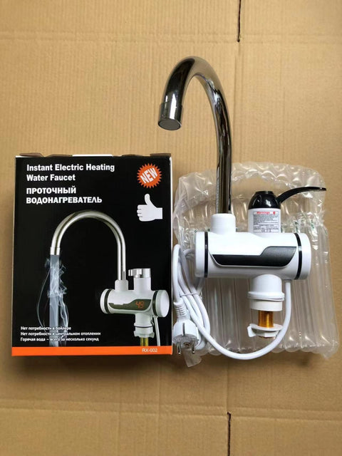 Electric Hot Water Heater Faucet Kitchen Instant Heating Tap Water (without shower)