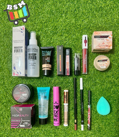 14 in 1 Makeup Deal  Professional Makeup Deal, Make-up Fixer  Foundation