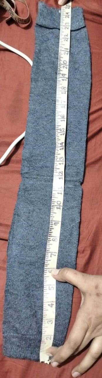 (pair ) New Women Men Warm Cashmere Wool Knee Warmers Leg Thigh High