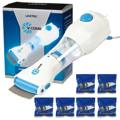 Electric Anti Lice V Comb Machine Smart, Compact and Sleek Design  (with box)