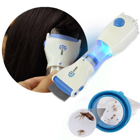 Electric Anti Lice V Comb Machine Smart, Compact and Sleek Design  (with box)
