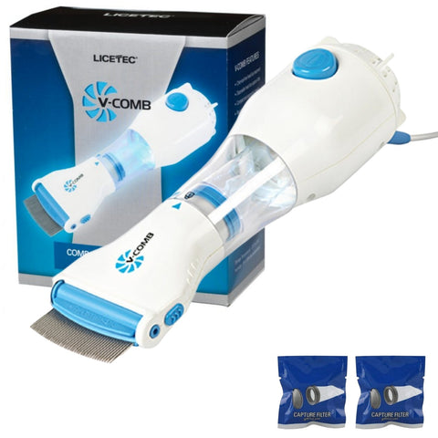Electric Anti Lice V Comb Machine Smart, Compact and Sleek Design  (with box)
