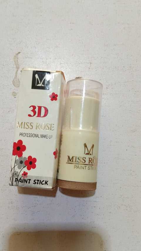 (NW000130) Miss Rose Professional Makeup Paint Foundation Stick ( ivory)
