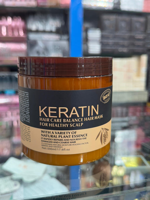 Brazil Nut Keratin Hair Care Balance Keratin Hair MaskKeratin Hair Care Balance Hair Mask for Healthy Scalp