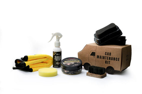 Car Care Kit  A maintenance kit for your car to clean indoor and outdoor / Keep Your Car Gleaming and Fresh