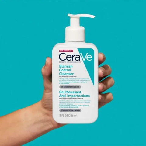 CeraVe Blemish Control Face Cleanser for Blemish-Prone Skin With 2% Salicylic Acid &amp; Niacinamide For Blemish-Prone Skin