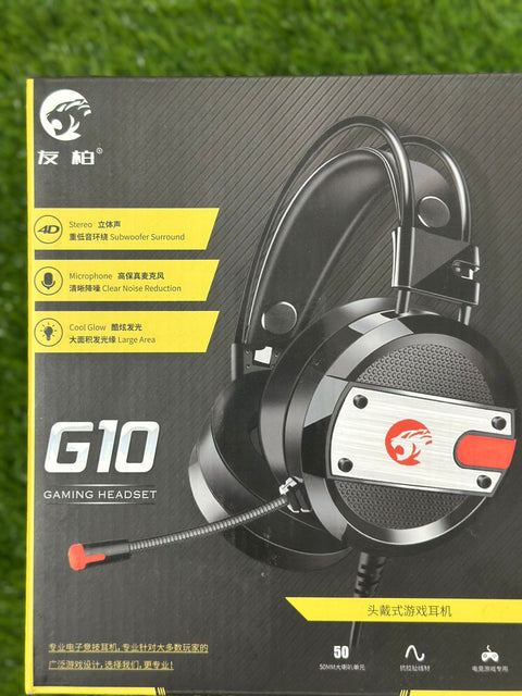 G10 GAMING HEADSET | Best Quality Gaming Headphones | Gaming Headphone | Gaming Headset ( Random Color )