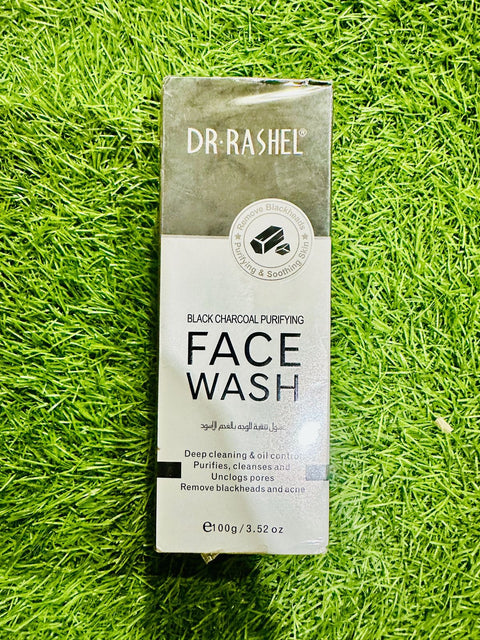 Dr.Rashel Black Charcoal Purifying Face Wash - 100g