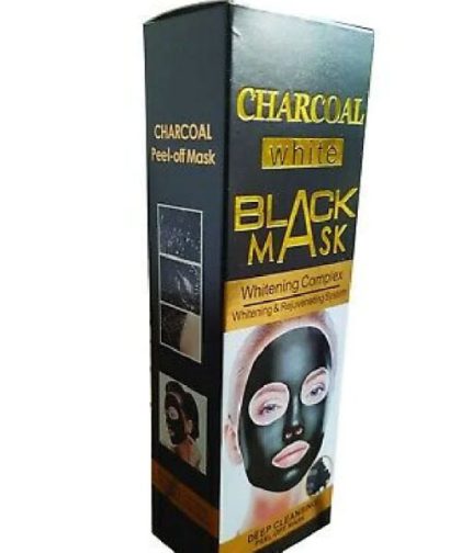 Fruit of Wakali Charcoal Whitening Complex Black Mask   Peel Off Facial Mask 130 ML