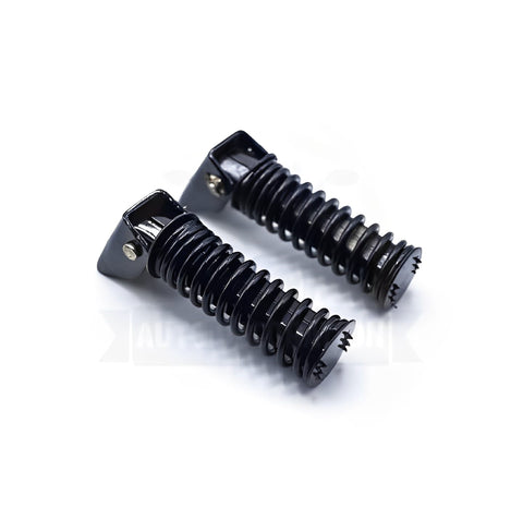 (2 pcs ) Fancy Spring Footrest Universal Lightweight and compact for CD 70 / CG 125