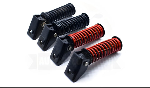 (2 pcs ) Fancy Spring Footrest Universal Lightweight and compact for CD 70 / CG 125