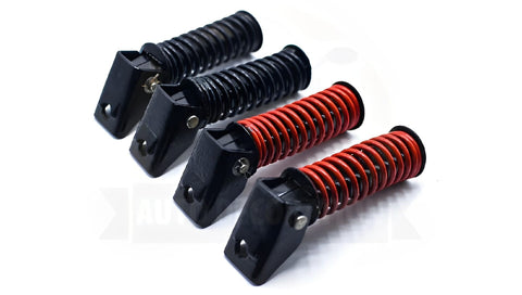 (2 pcs ) Fancy Spring Footrest Universal Lightweight and compact for CD 70 / CG 125