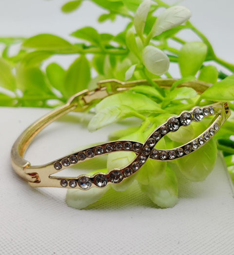 Adjustable Imported Infinity Charm Bracelet - Elegant Crystal Embellishments | Best Quality Artificial Bracelet For Girls &amp; Women | Bracelet For Every Occasion | Elegant Design