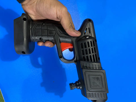 Automatic Cordless Wireless Car Wash Spray Gun High Pressure 48v Lithium Water Jet Foam Car Washer Gun ( without box)