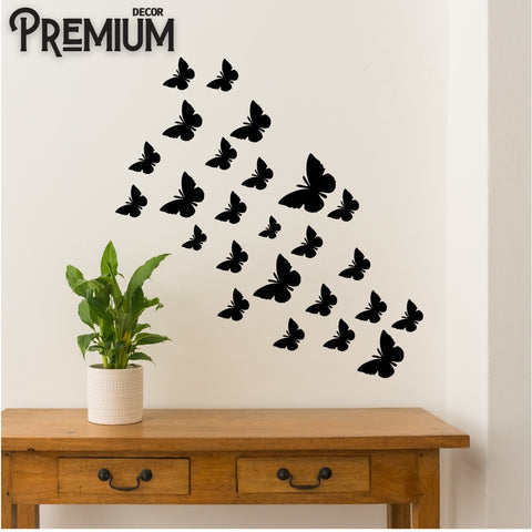 3D Wooden Butterfly Buy One (Pack of 30) Get One Free ( Pack Off 30 ) Wooden Wall Decoration Items for Home, Bedrooms Inspire Kids and Look Decent