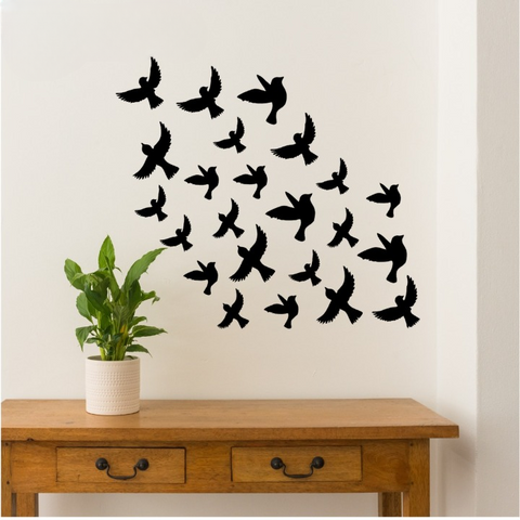 Buy One ( Pack Off 30 ) Get One ( Pack off 30 ) Free 3D Wooden Sparrow  Buy One Get One Free | Wooden Wall Decoration Items for Home, Bedrooms Inspire Kids and Look Decent