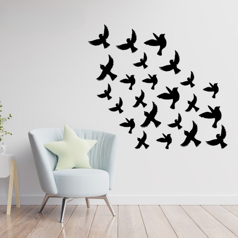 Buy One ( Pack Off 30 ) Get One ( Pack off 30 ) Free 3D Wooden Sparrow  Buy One Get One Free | Wooden Wall Decoration Items for Home, Bedrooms Inspire Kids and Look Decent