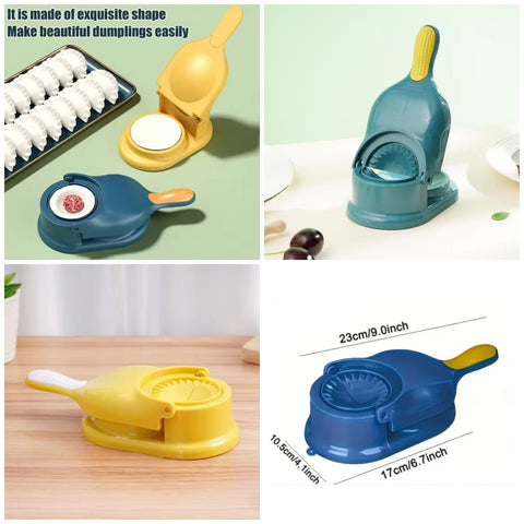 2 In 1 Dumpling Maker | Samosa Maker Without Box (Random Color) | Best Quality Samosa Maker