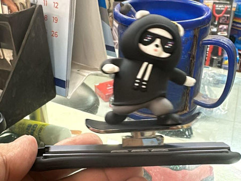 Funny Skateboard Bear Car Dashboard Decoration | Best Quality Decoration Piece For Car 