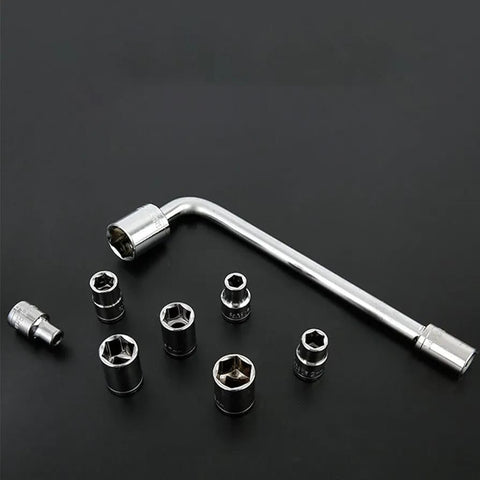 CTW-1810 | 10 Piece High Quality Socket Wrench Set Spanner Car Machine Repair Service Tools Kit | Best Quality Tool Kit 